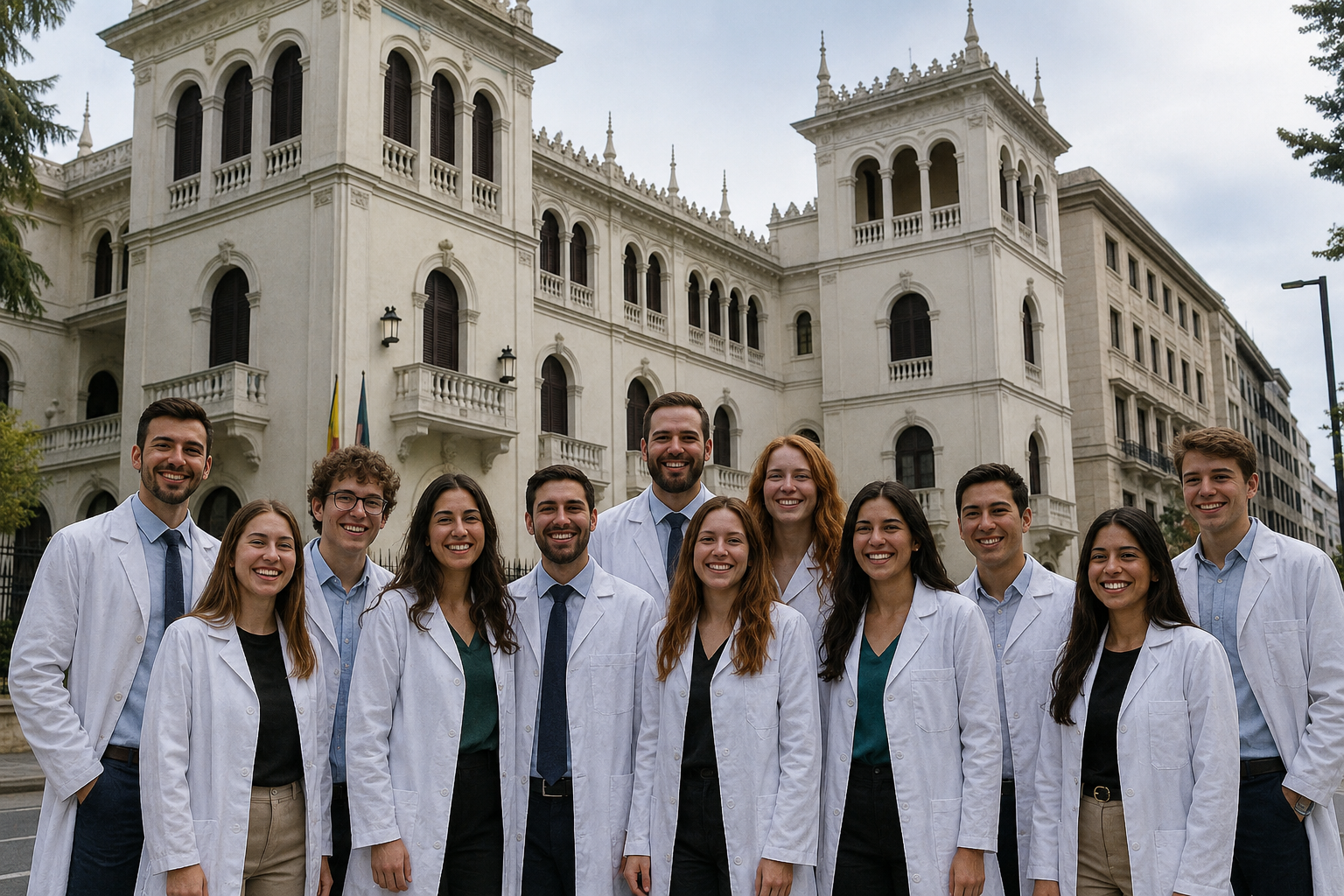 Fotografía de grupo universitaria TECNOFOTO