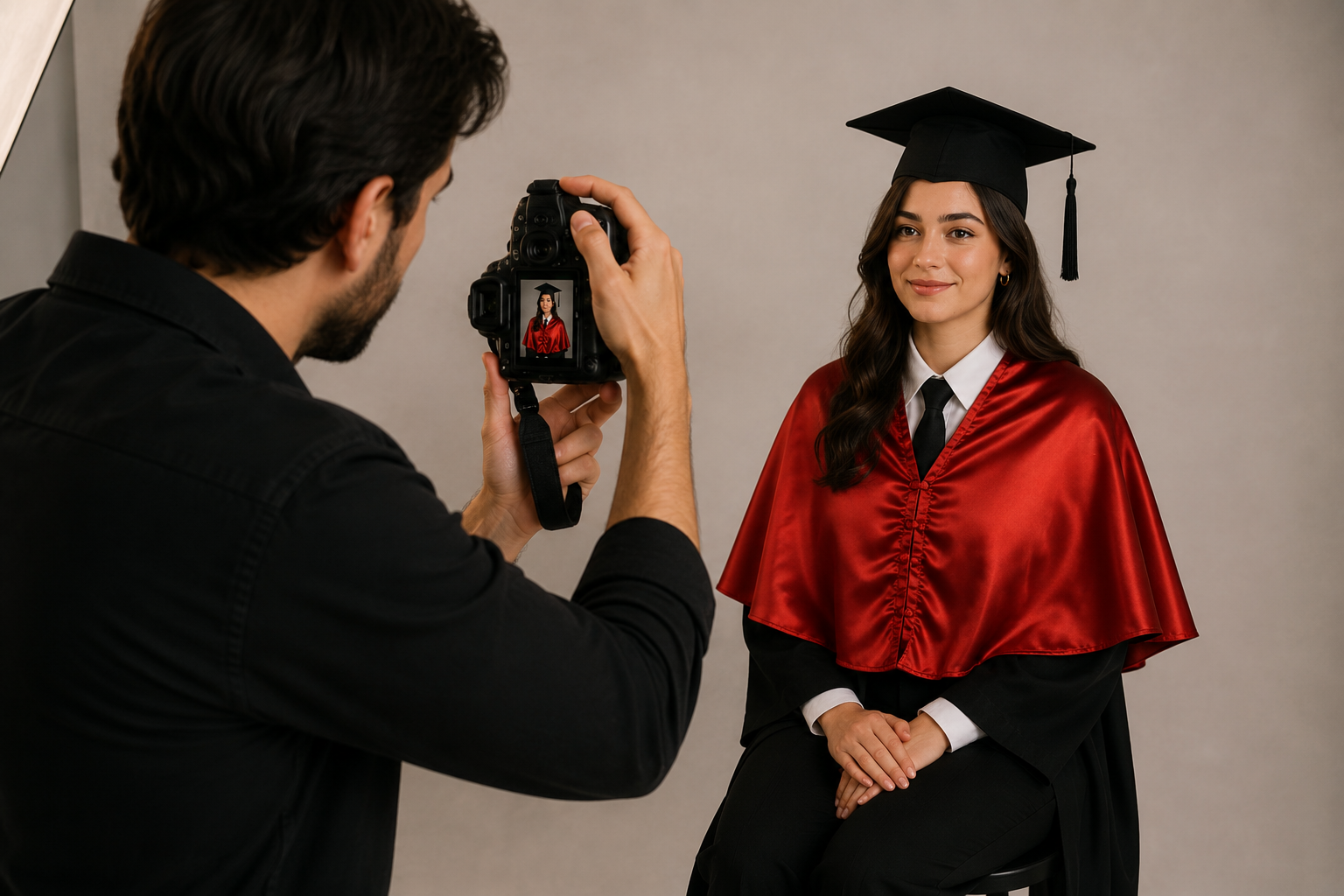 Sesión fotográfica de orla en TECNOFOTO